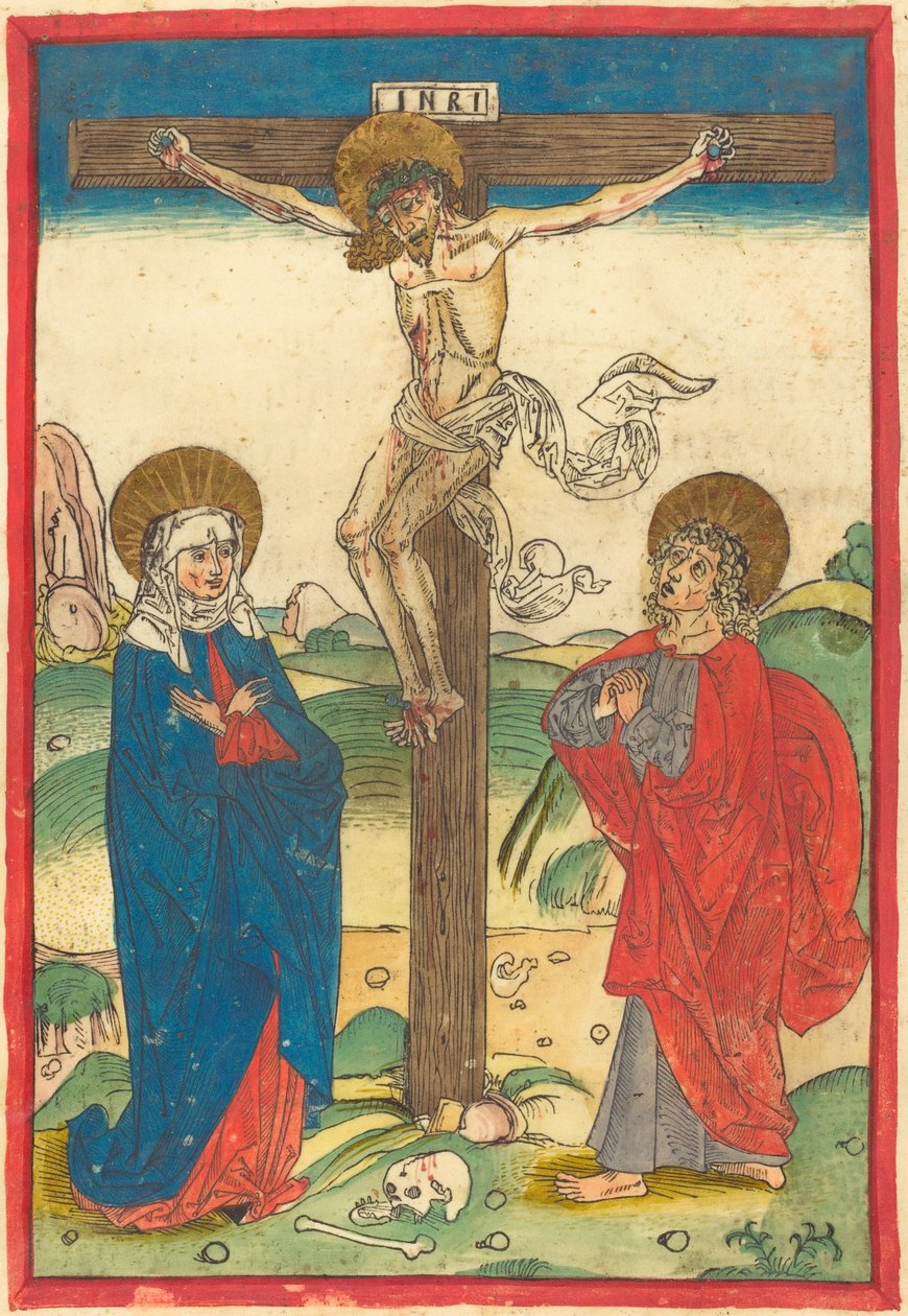 Chrystus na krzyżu autorstwa German 15th Century