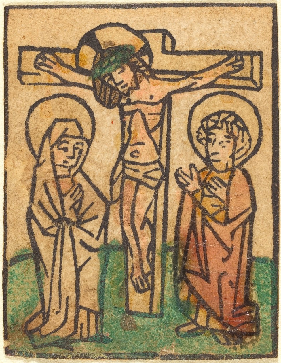 Chrystus na krzyżu autorstwa German 15th Century