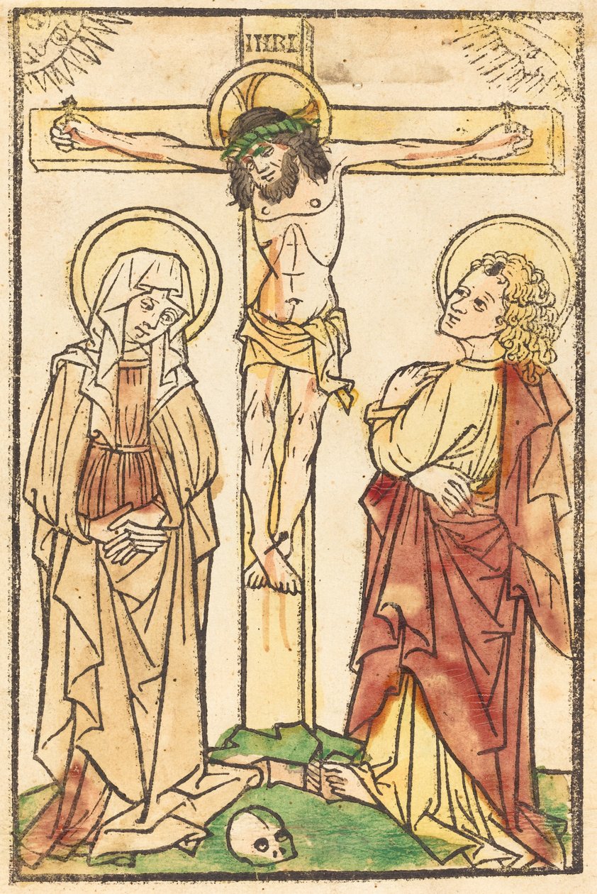 Chrystus na krzyżu autorstwa German 15th Century