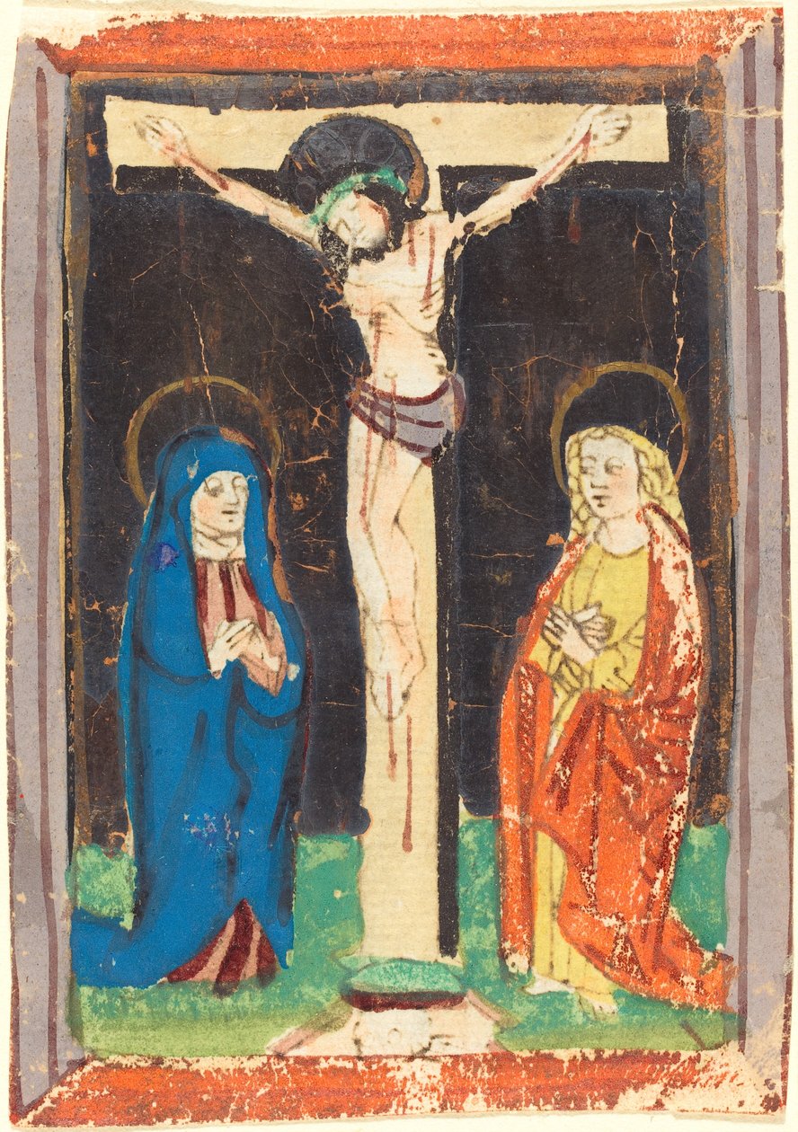 Chrystus na krzyżu autorstwa German 15th Century