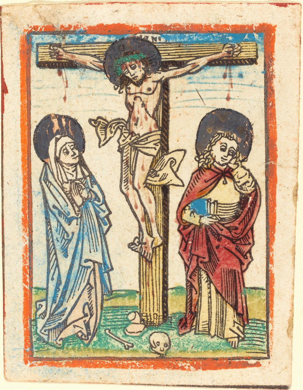 Chrystus na krzyżu autorstwa German 15th Century