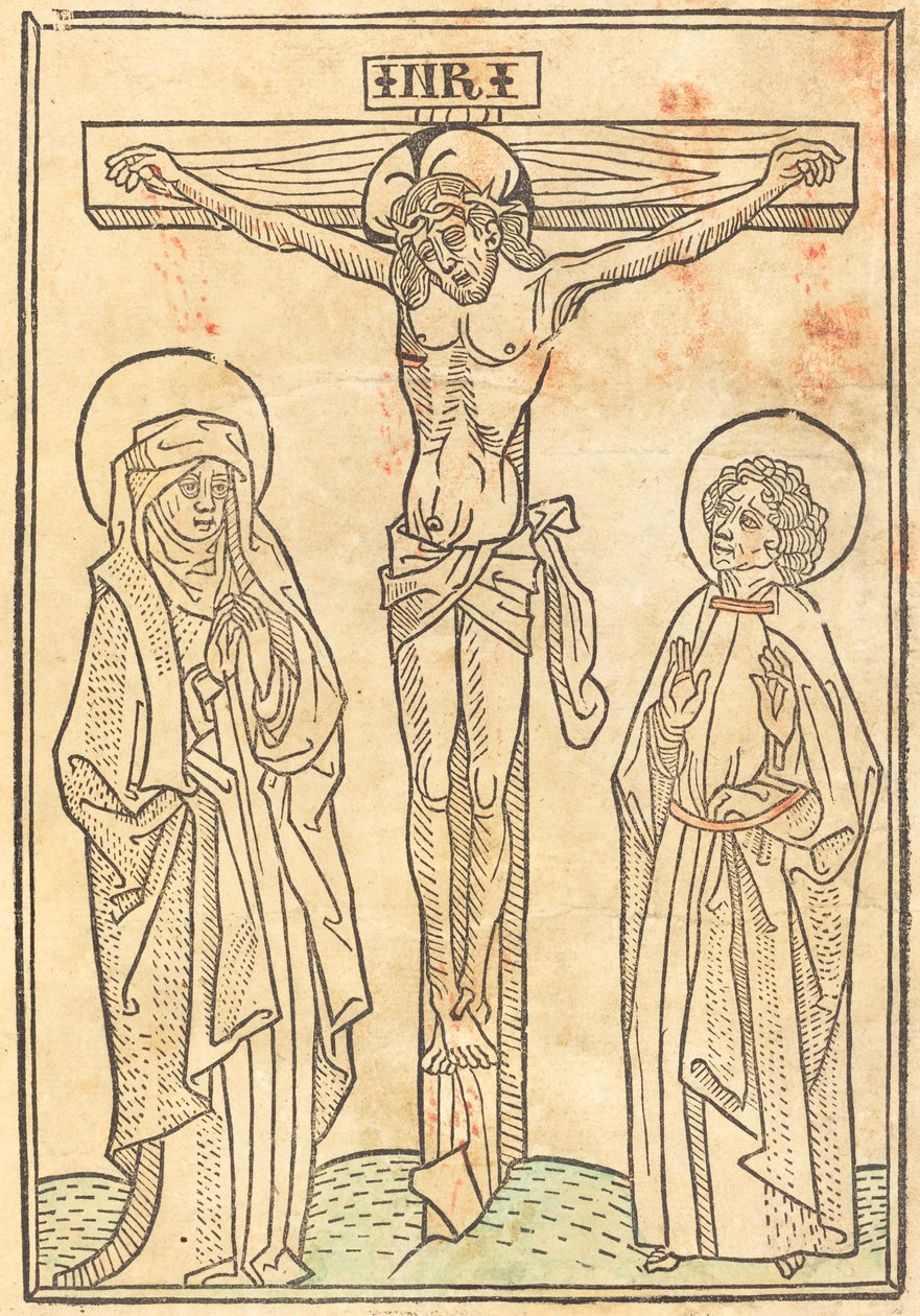 Chrystus na krzyżu autorstwa German 15th Century