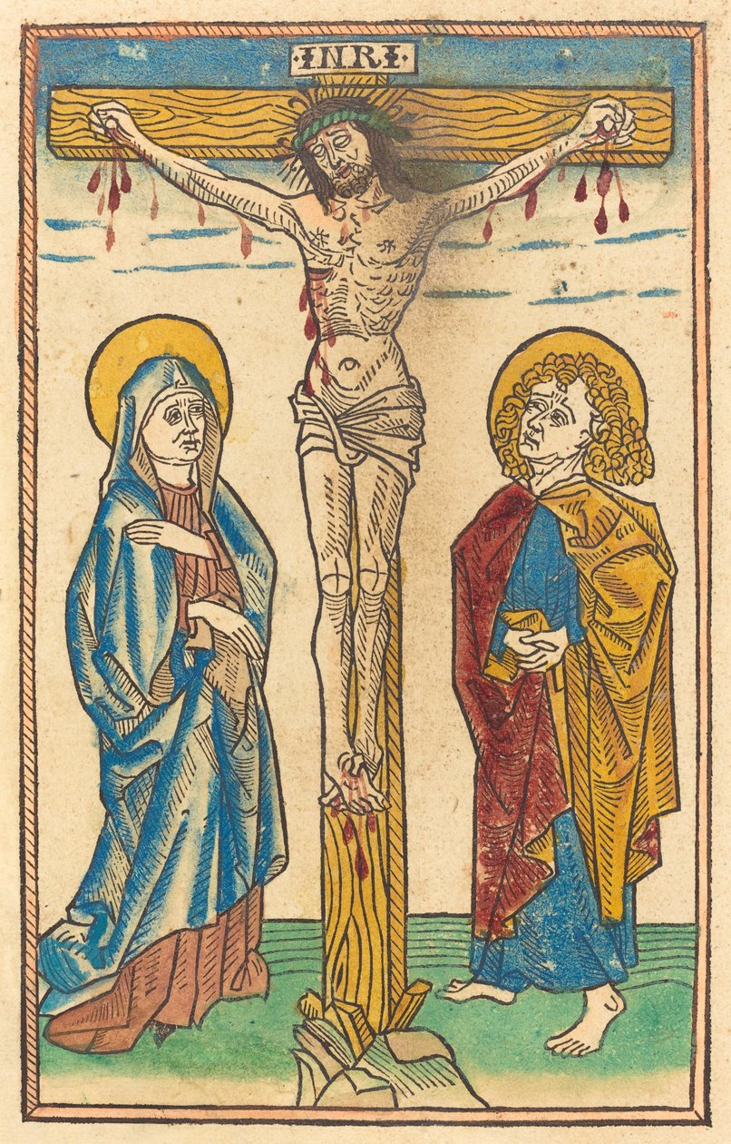 Chrystus na krzyżu autorstwa German 15th Century