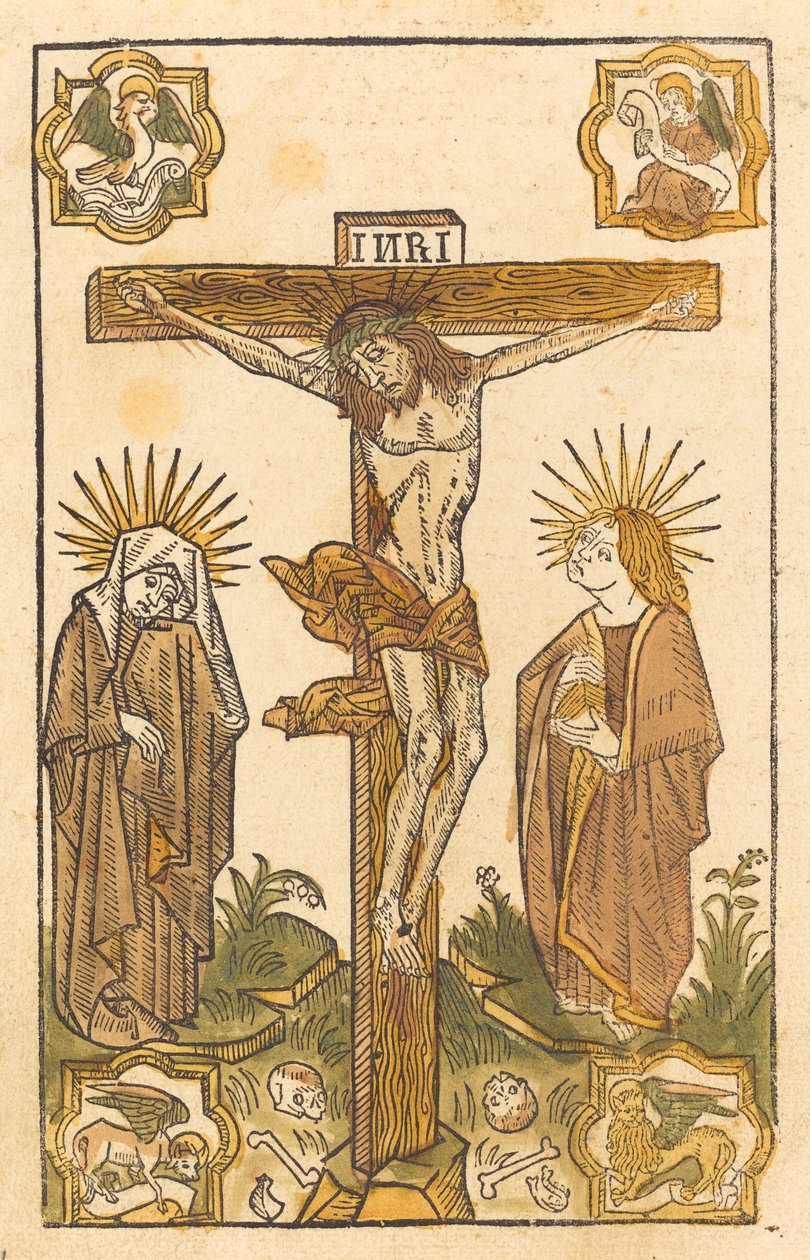 Chrystus na krzyżu autorstwa German 15th Century