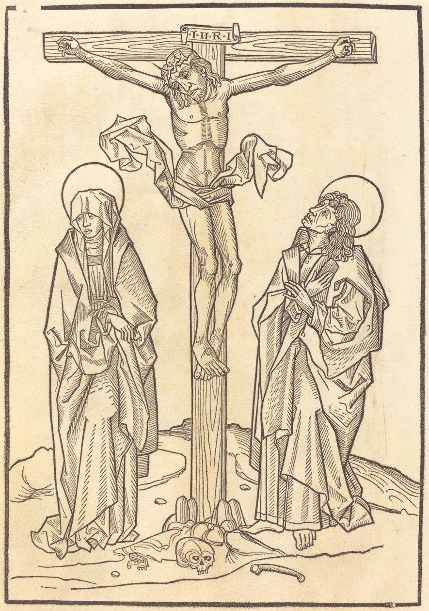 Chrystus na krzyżu autorstwa German 15th Century