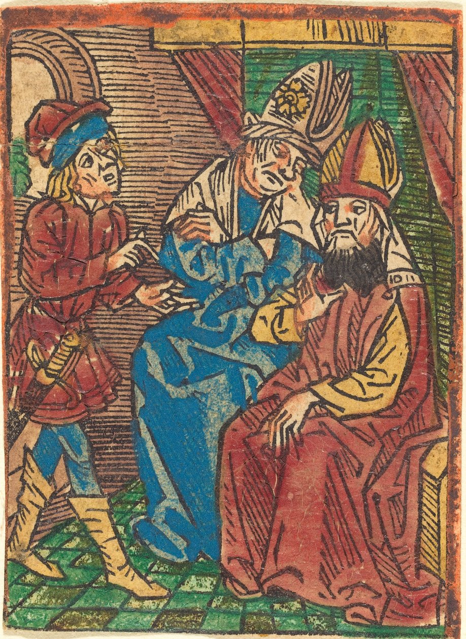 Rada Arcykapłanów autorstwa German 15th Century
