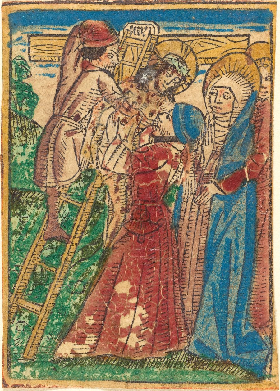 Zejście z krzyża autorstwa German 15th Century