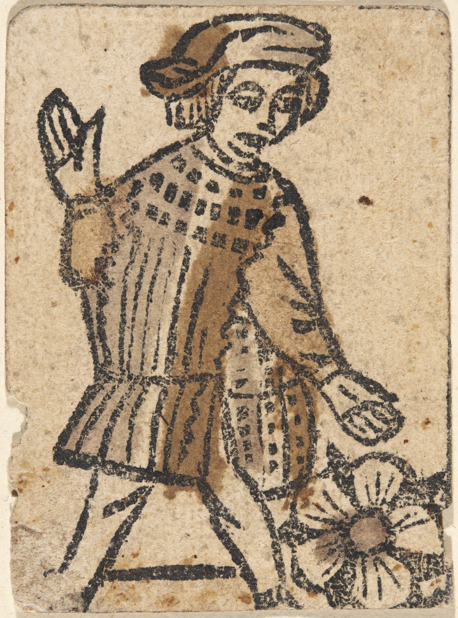 Karta do gry autorstwa German 15th Century