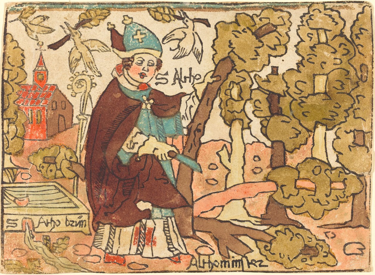 Św autorstwa German 15th Century