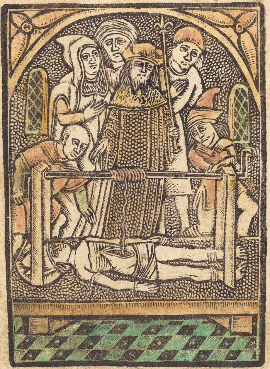 Święty Erazm autorstwa German 15th Century