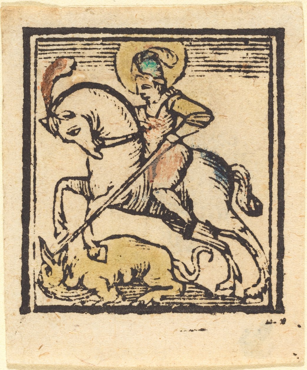 Święty Jerzy autorstwa German 15th Century