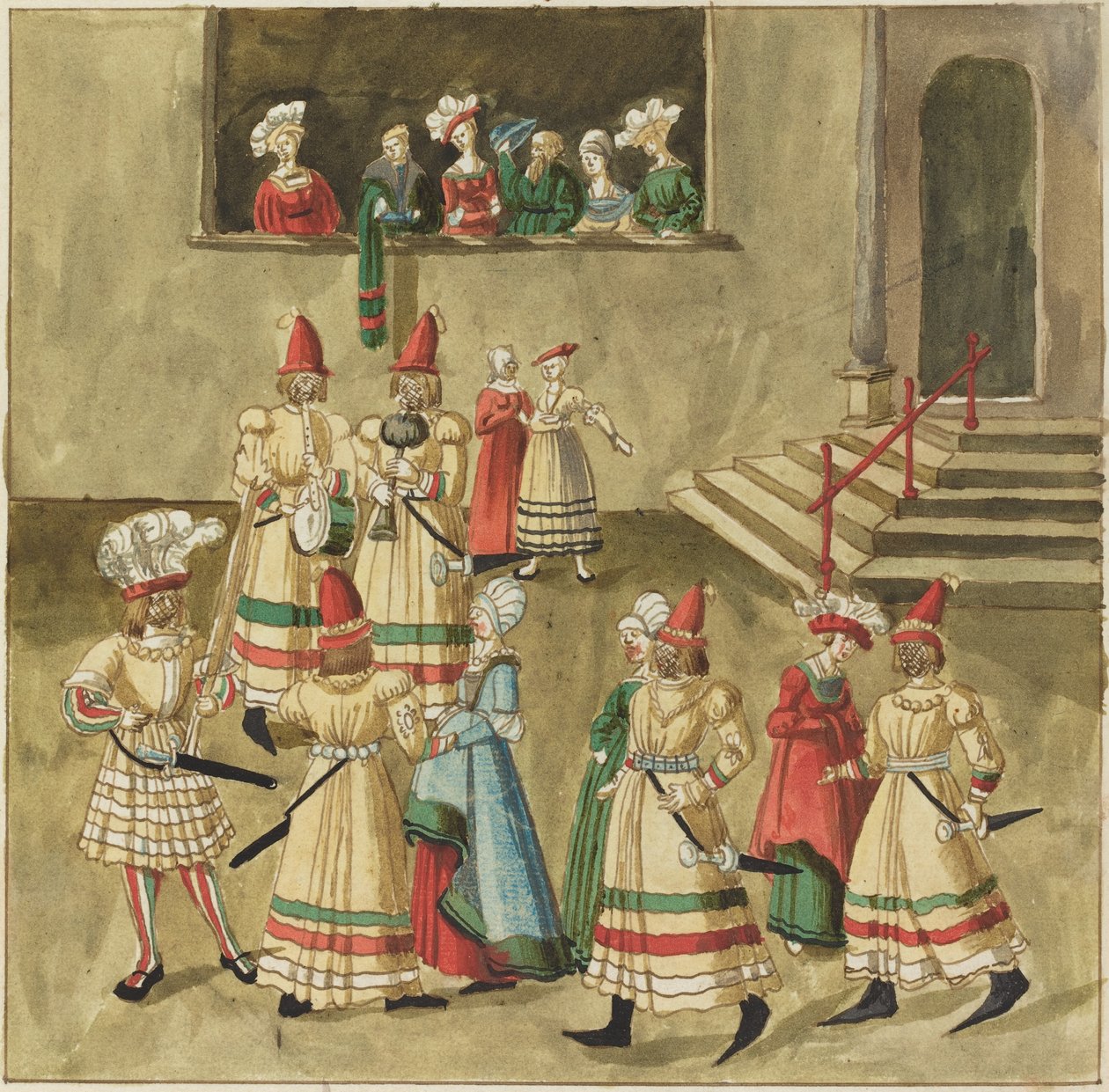 Maskarada autorstwa German 16th Century
