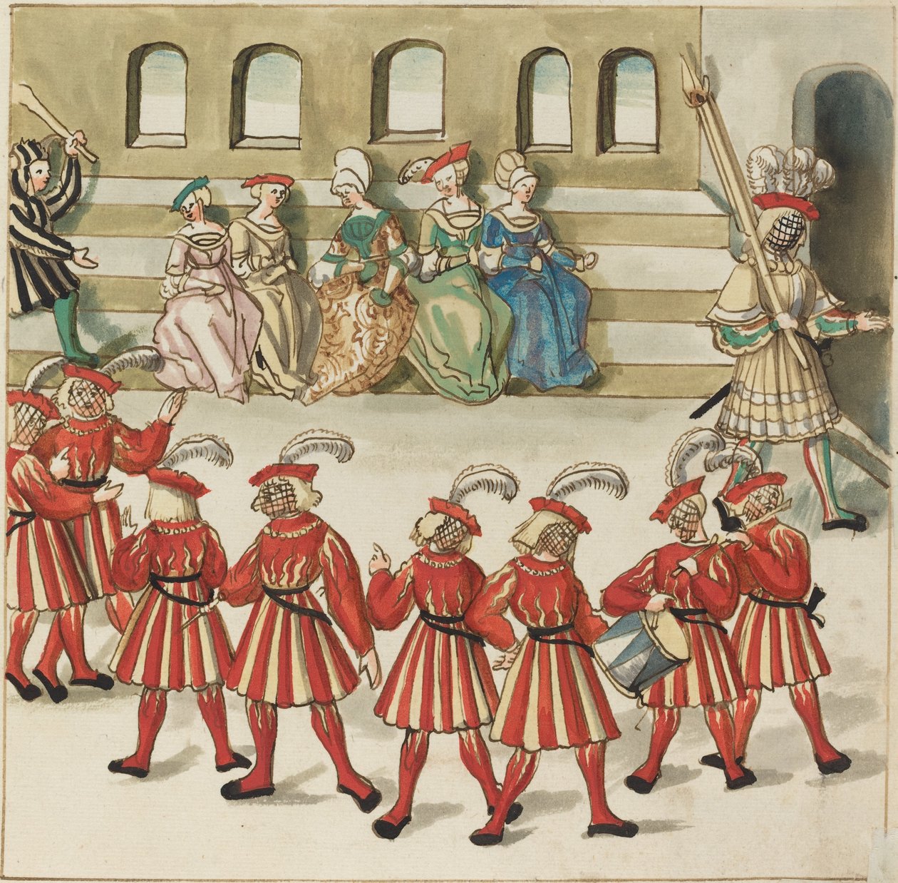 Maskarada autorstwa German 16th Century