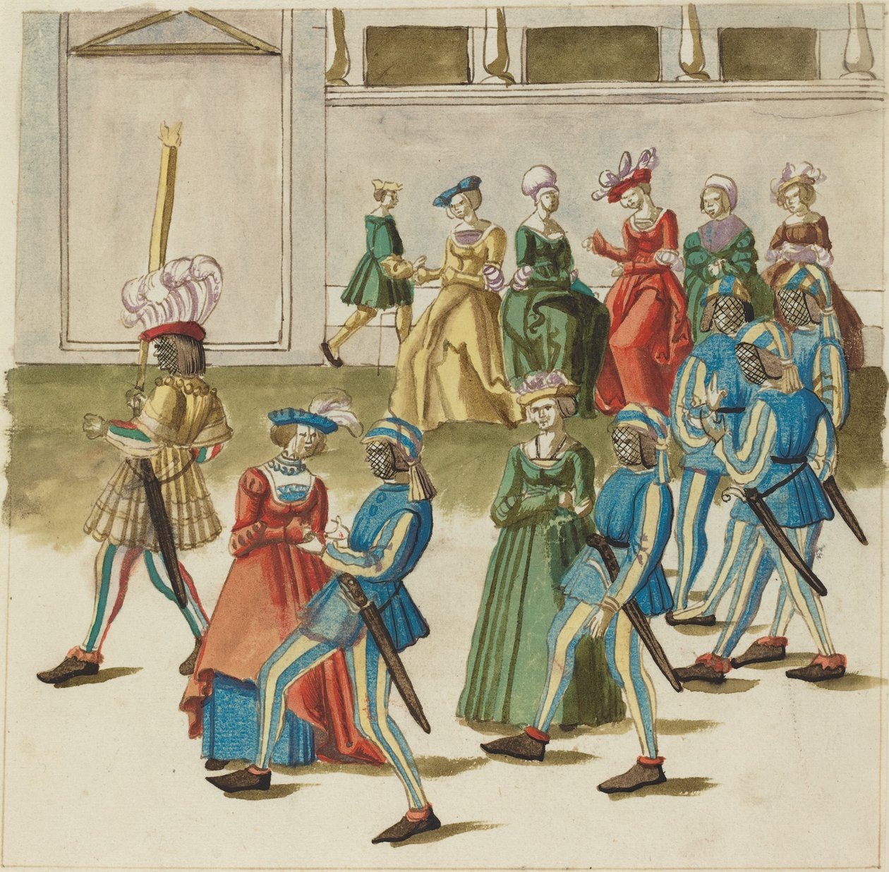 Maskarada autorstwa German 16th Century
