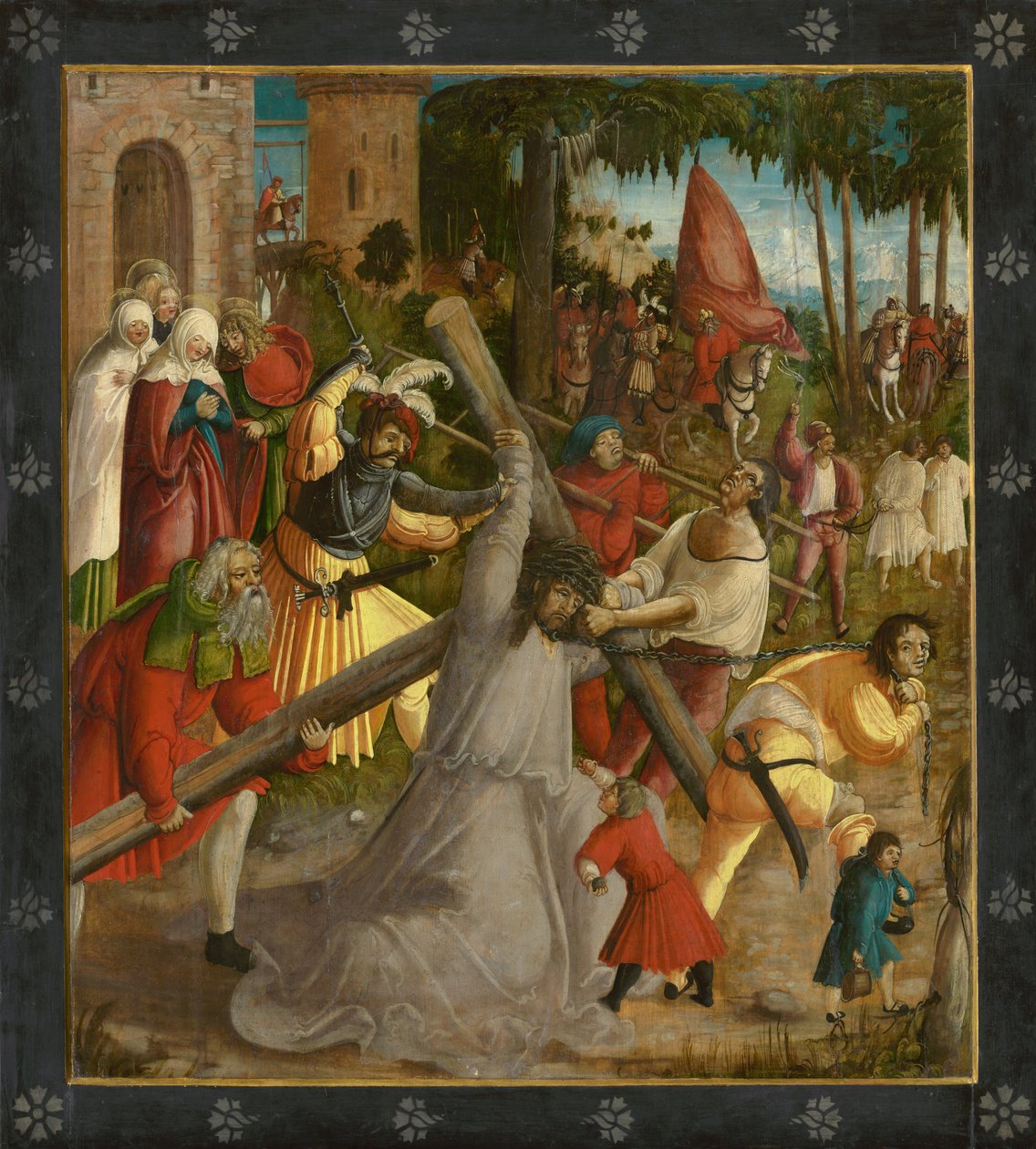 Chrystus dźwigający krzyż, ok. 1515. autorstwa German Master