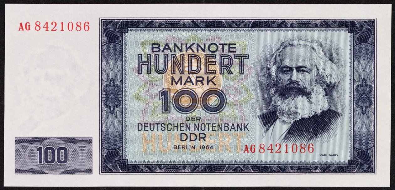 Banknot stumark, 1964 autorstwa German School