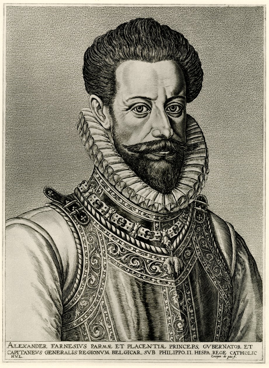 Alessandro Farnese autorstwa German School