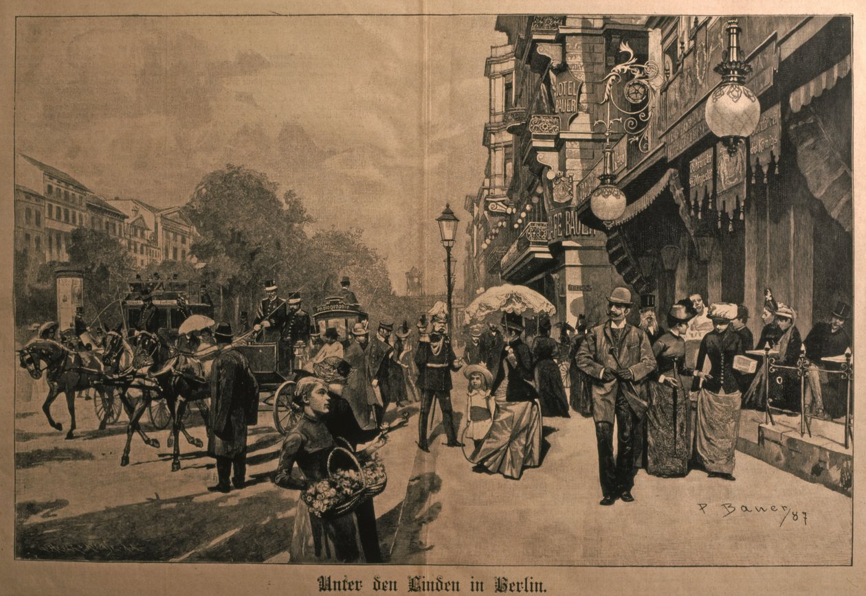 Berlin, Unter den Linden autorstwa German School