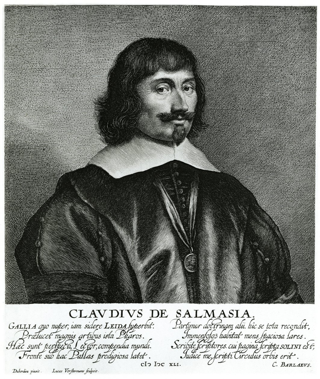 Klaudiusz Salmasius autorstwa German School