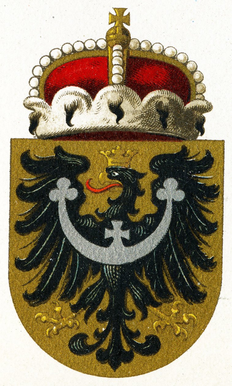 Herb Śląska, ok.1898 autorstwa German School