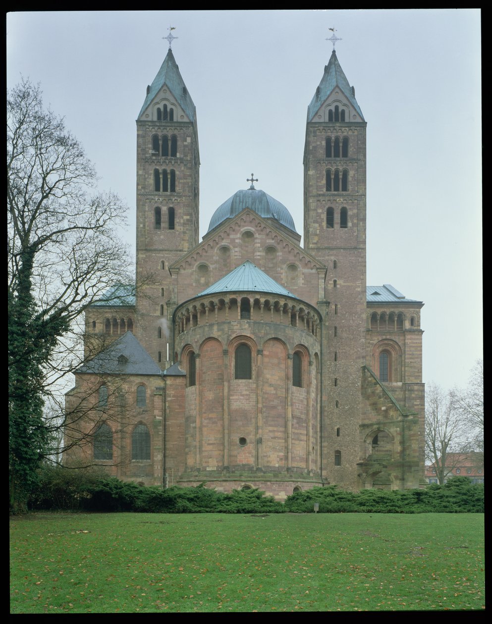 Wschodni koniec katedry w Speyer, początek 1030 autorstwa German School