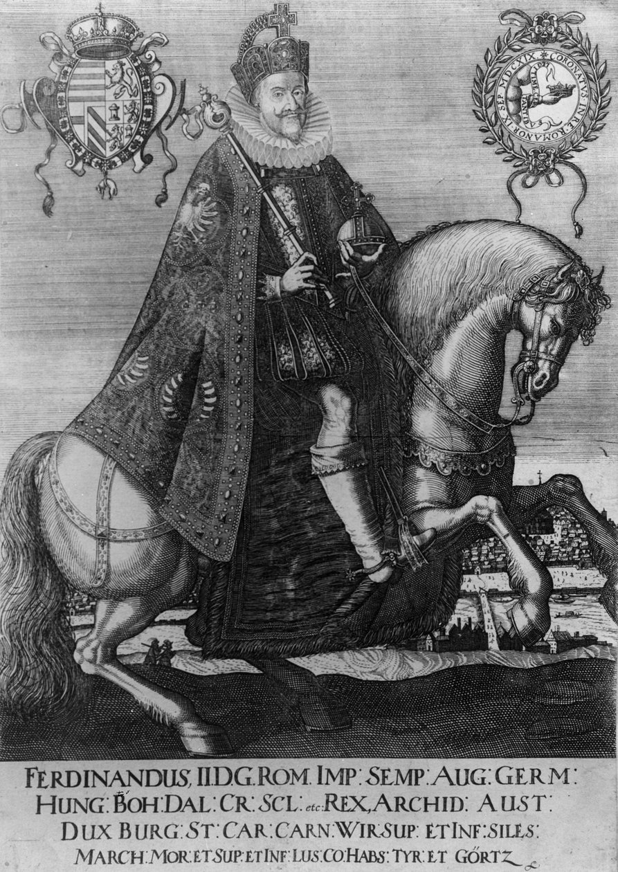 Ferdynand II (1578-1637), Święty Cesarz Rzymski autorstwa German School