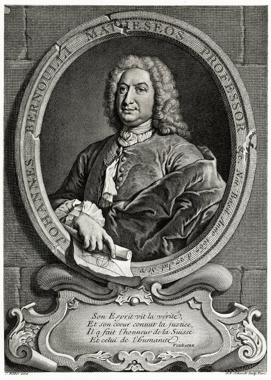 Johann Bernoulli autorstwa German School