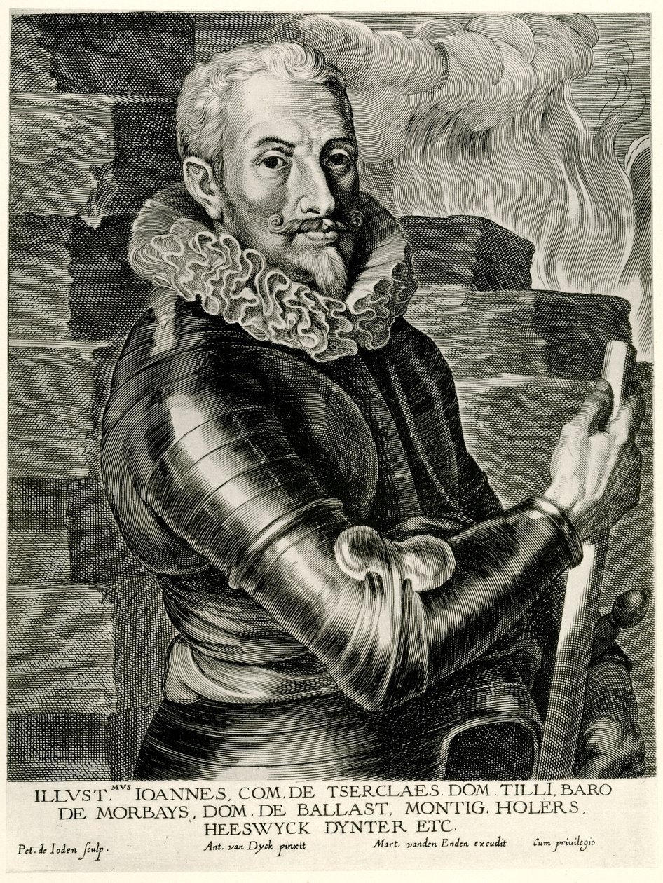 Johann Tserclaes Graf von Tilly autorstwa German School