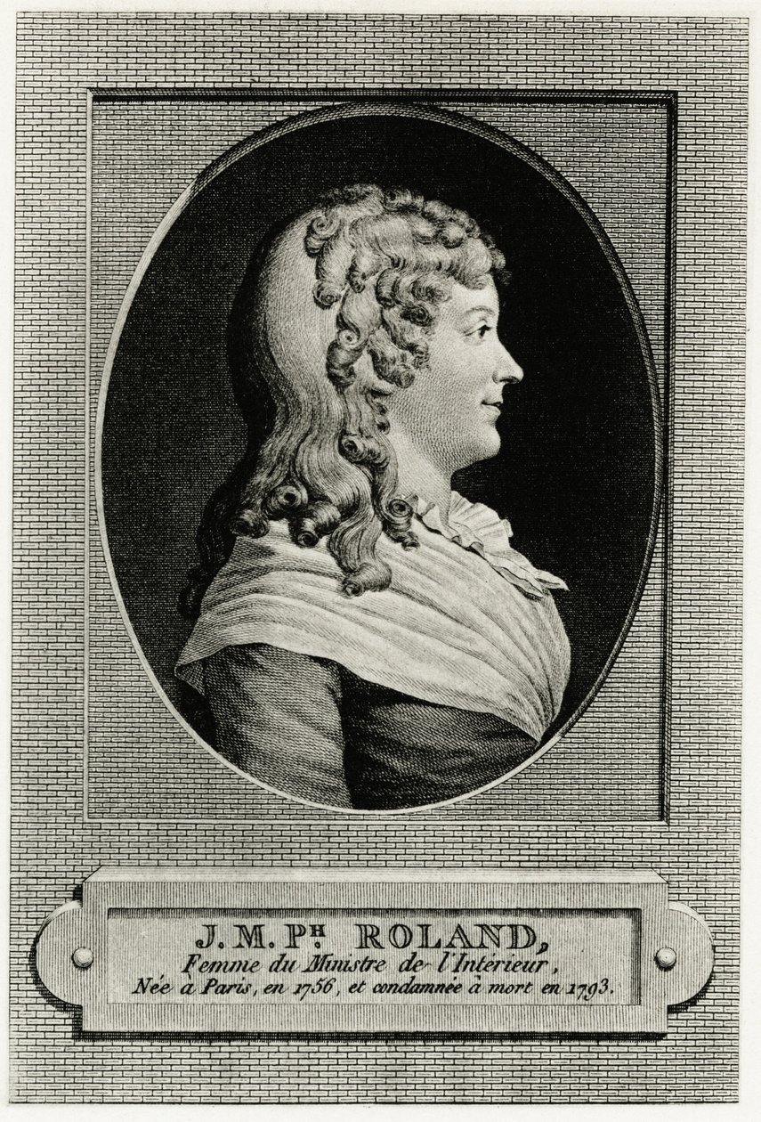 Marie Jeanne Roland autorstwa German School