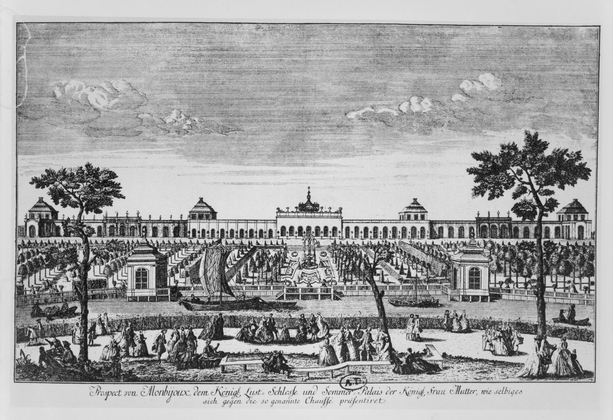 Pałac Monbijou, Charlottenburg, Berlin autorstwa German School