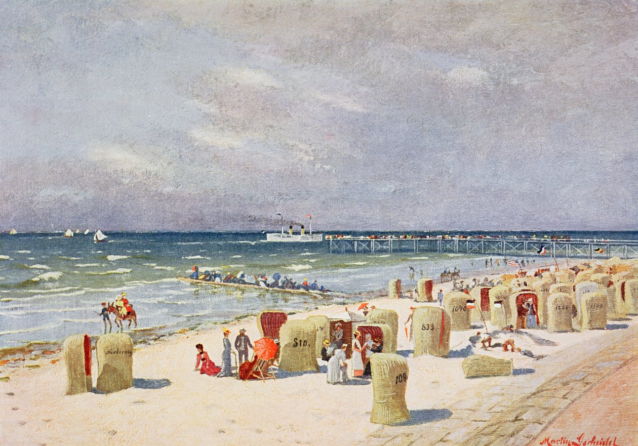 Na plaży w Norderney autorstwa German School