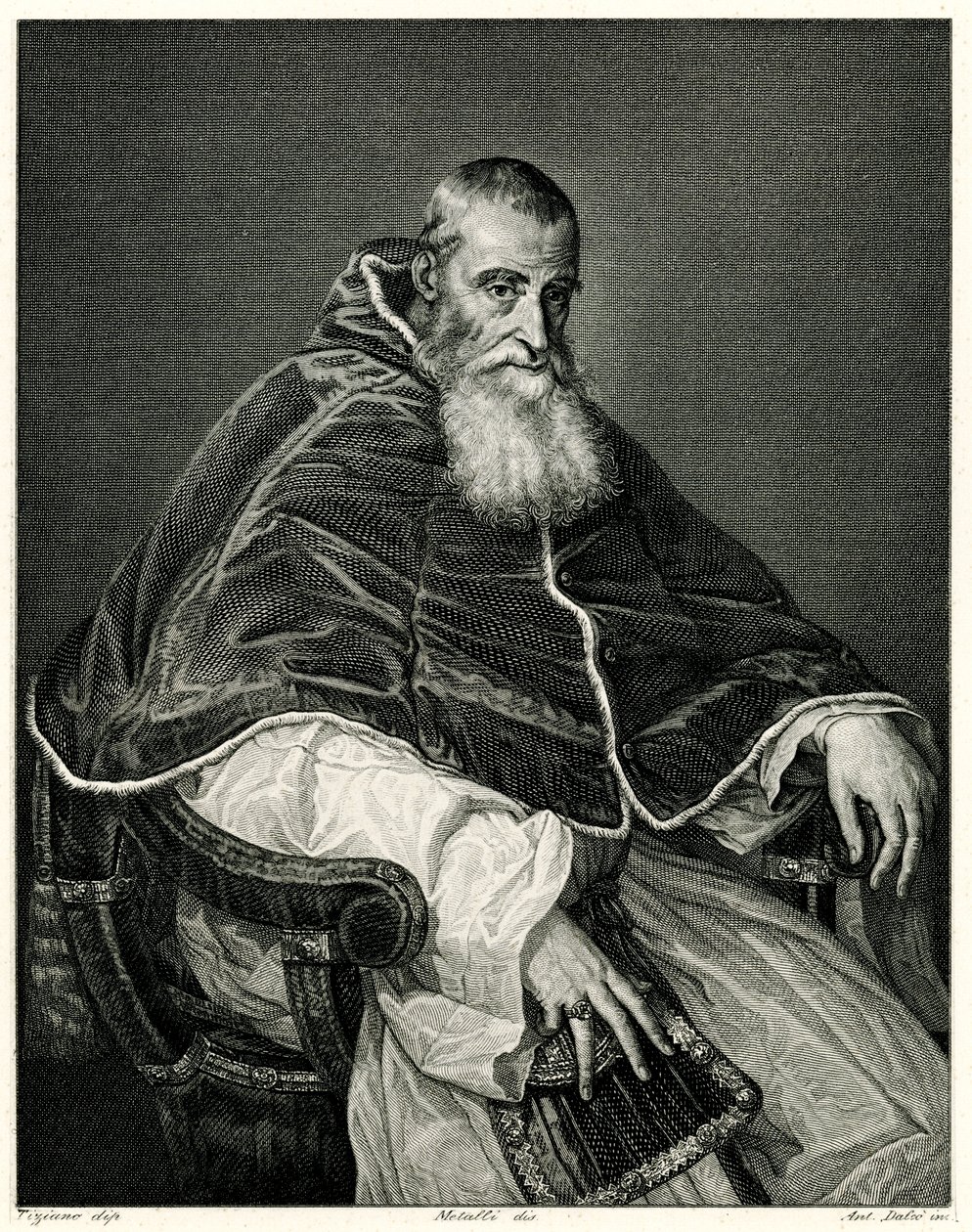 Papież Paweł III. autorstwa German School