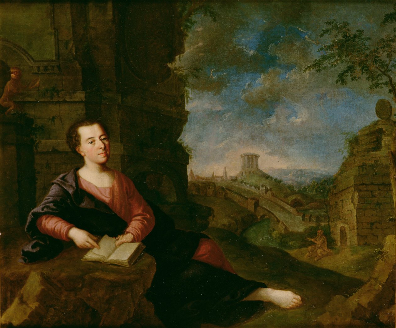 Portret Johanna Joachima Winckelmanna (1717-68) autorstwa German School