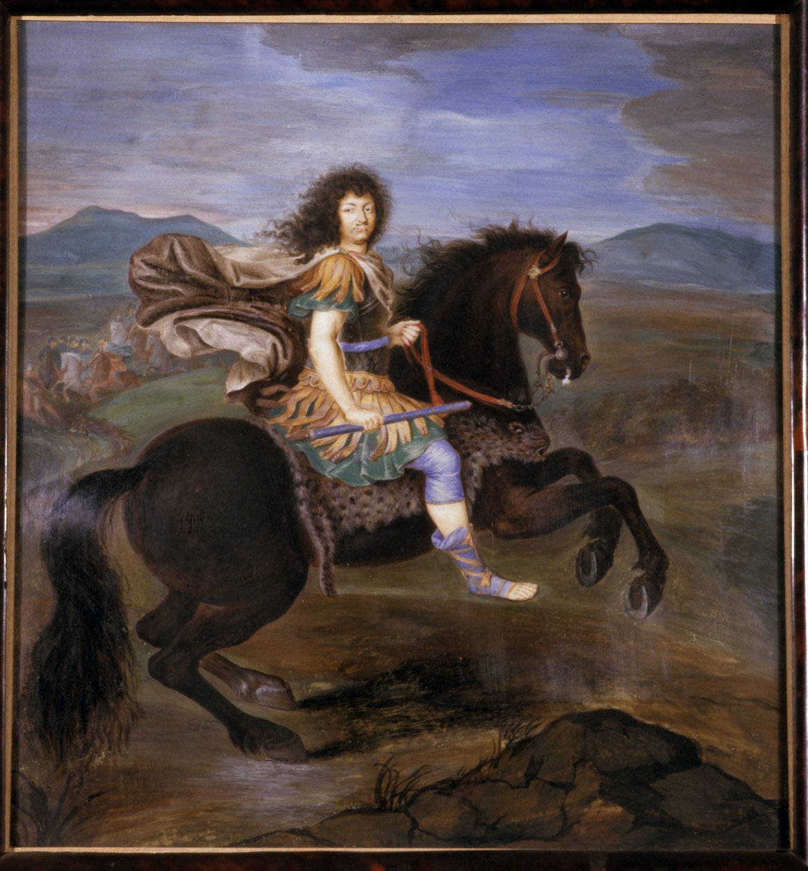 Portret dowódcy wojskowego, 1676 autorstwa German School