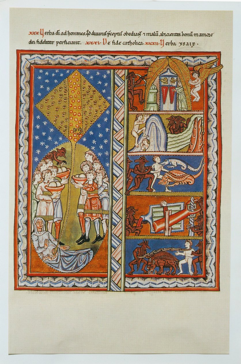 Scivias, Codex Rupertsberg autorstwa German School