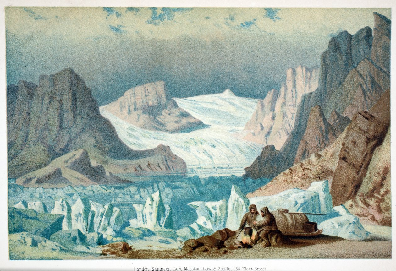 Fiord Tyrolski, wyd. Londyn, 1874 (chromolitografia) autorstwa German School