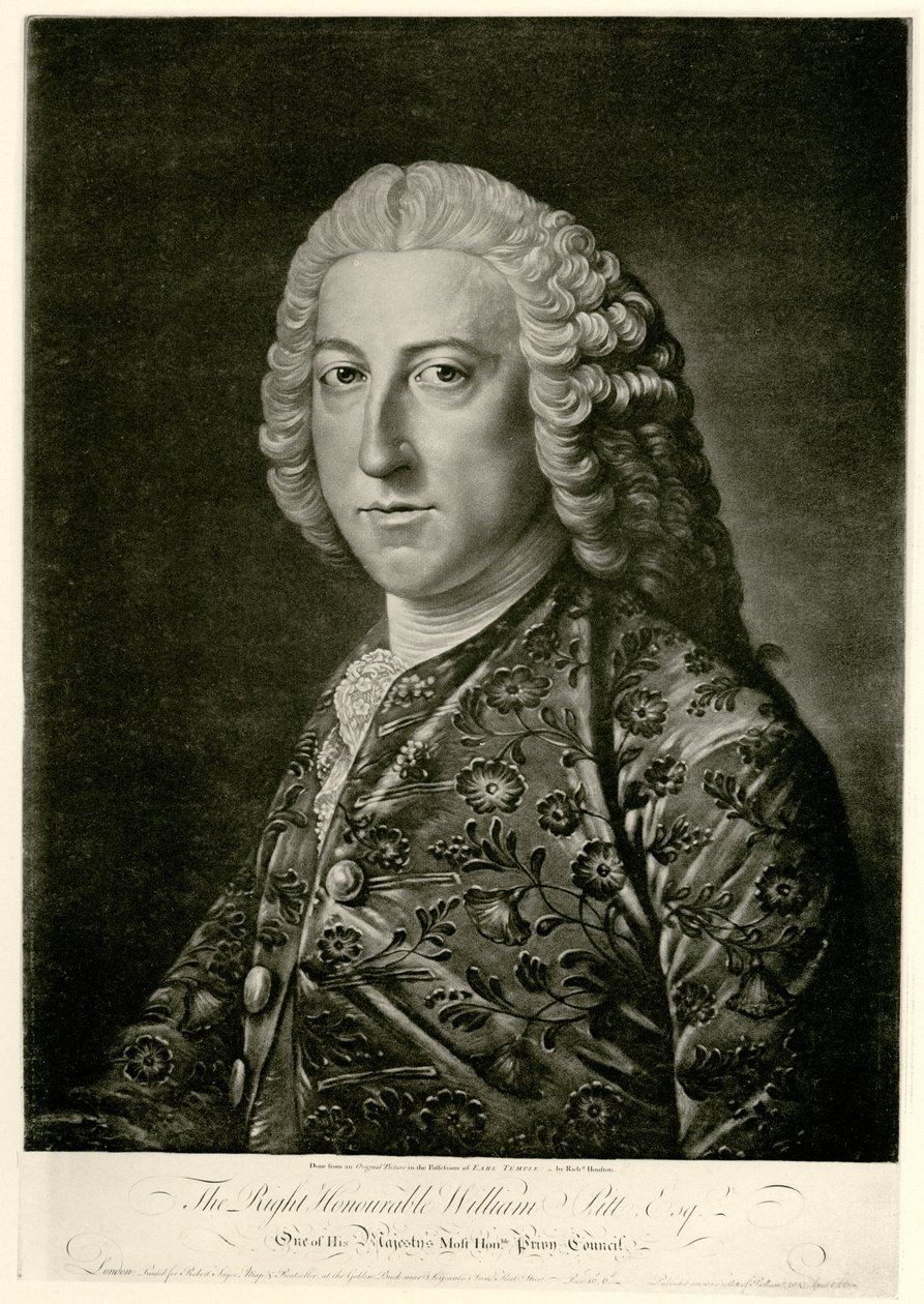 William Pitt zm. A. autorstwa German School