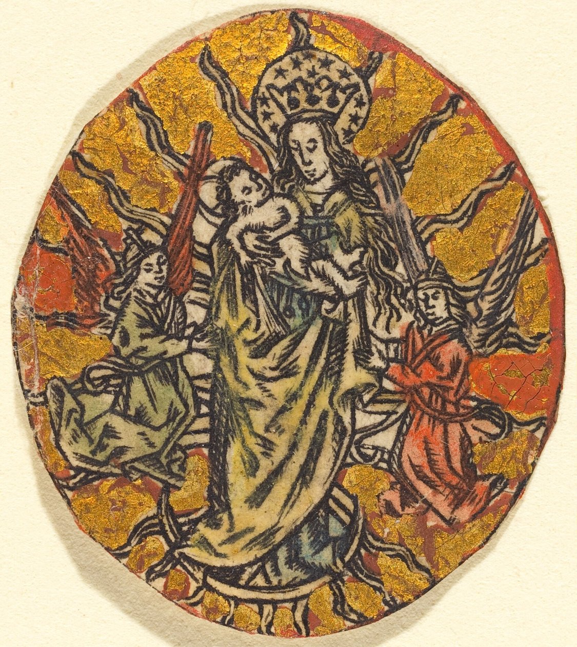 Madonna z Dzieciątkiem autorstwa German or Netherlandish 15th Century