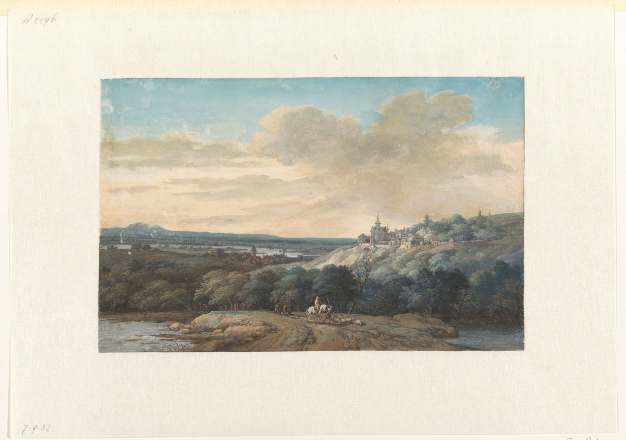 Riverscape autorstwa Gerrit Battem