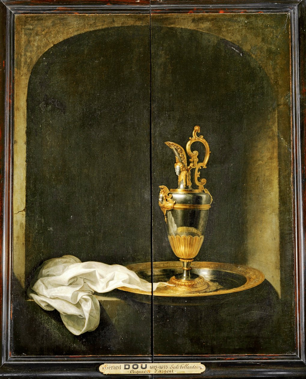 Srebrny orzeł ... autorstwa Gerrit or Gerard Dou