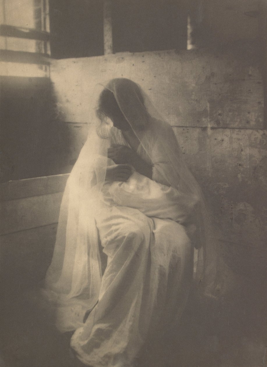 Żłób (idealne macierzyństwo) autorstwa Gertrude Käsebier