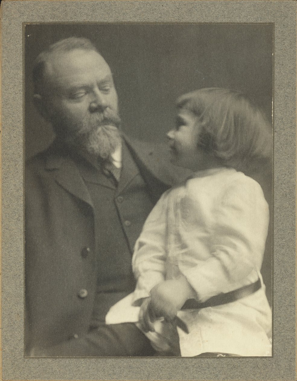 [Eduard Käsebier i wnuk Charles F. O