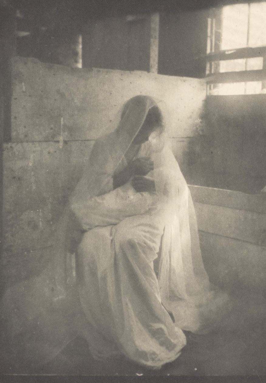 żłób autorstwa Gertrude Käsebier