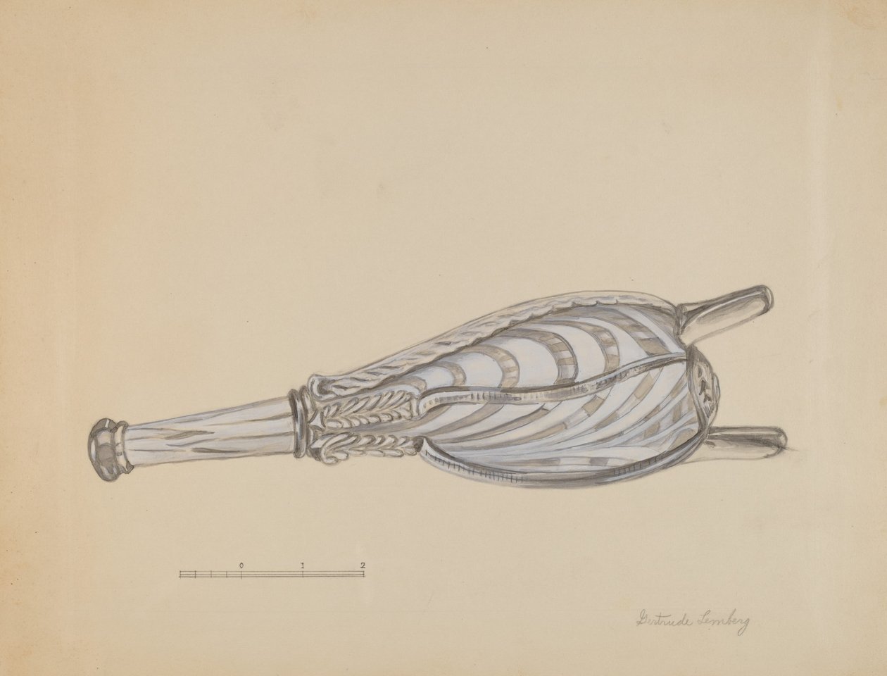 Mieszek Butelka, c. 1936. autorstwa Gertrude Lemberg