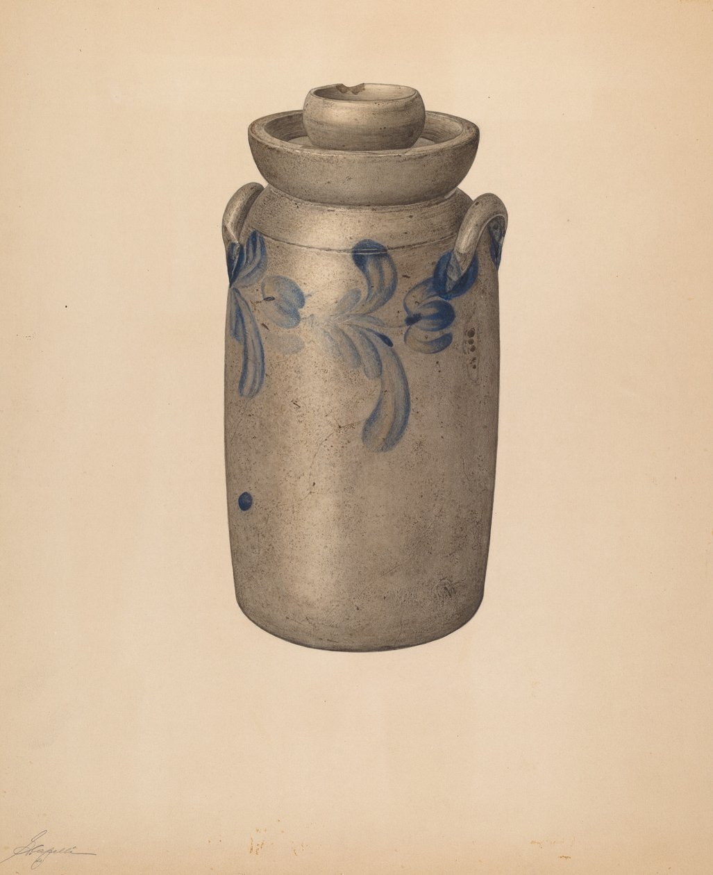 Masło masło, c. 1940. autorstwa Giacinto Capelli