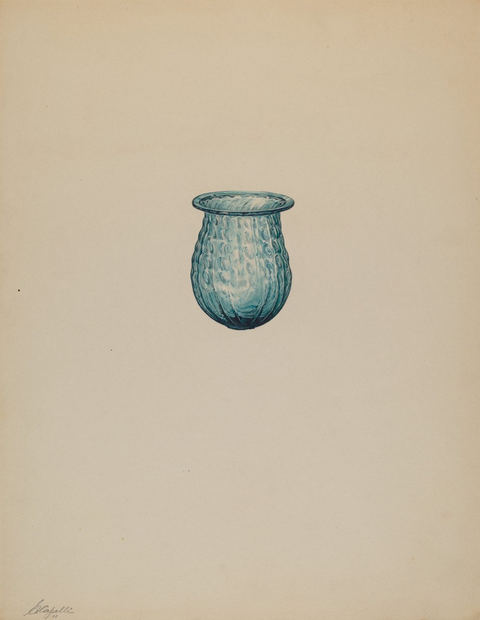 Światło bożonarodzeniowe, 1938. autorstwa Giacinto Capelli