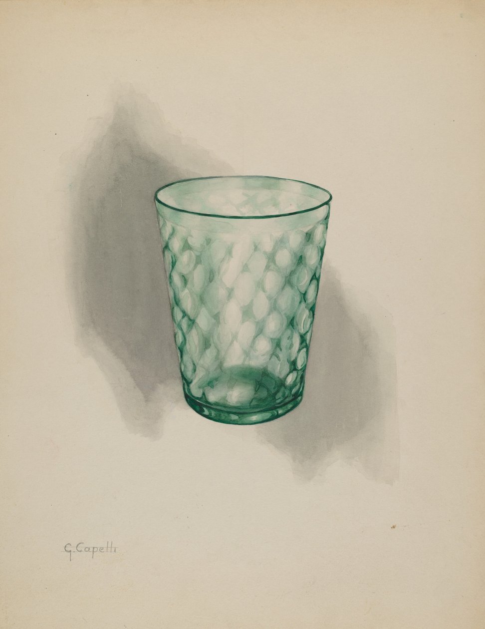 Kubek, ok. 1937. autorstwa Giacinto Capelli