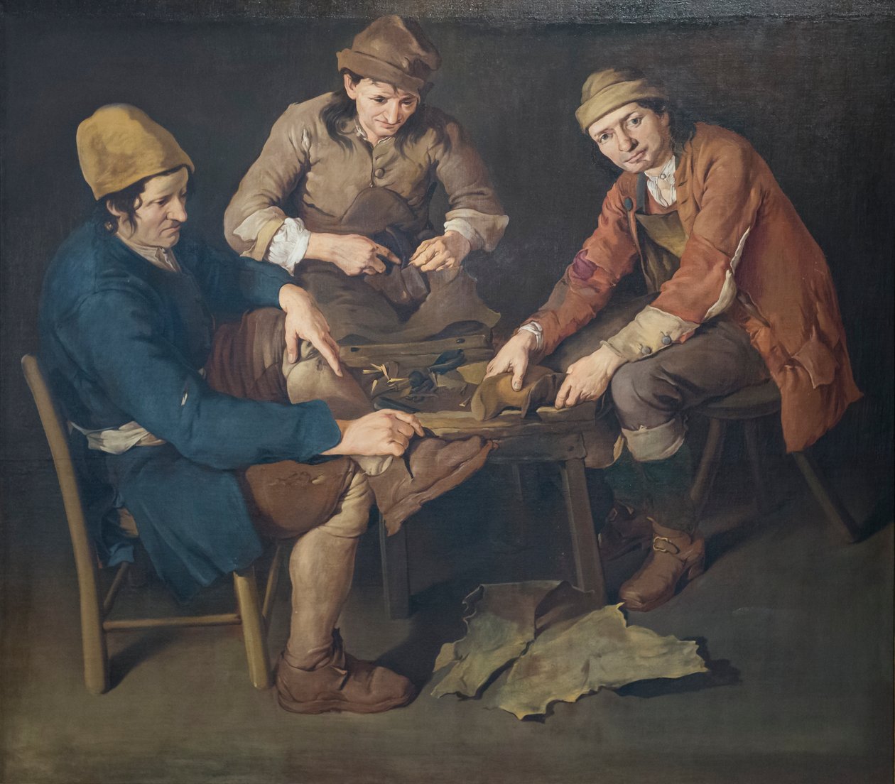 Szewcy autorstwa Giacomo (1698 1767) Ceruti