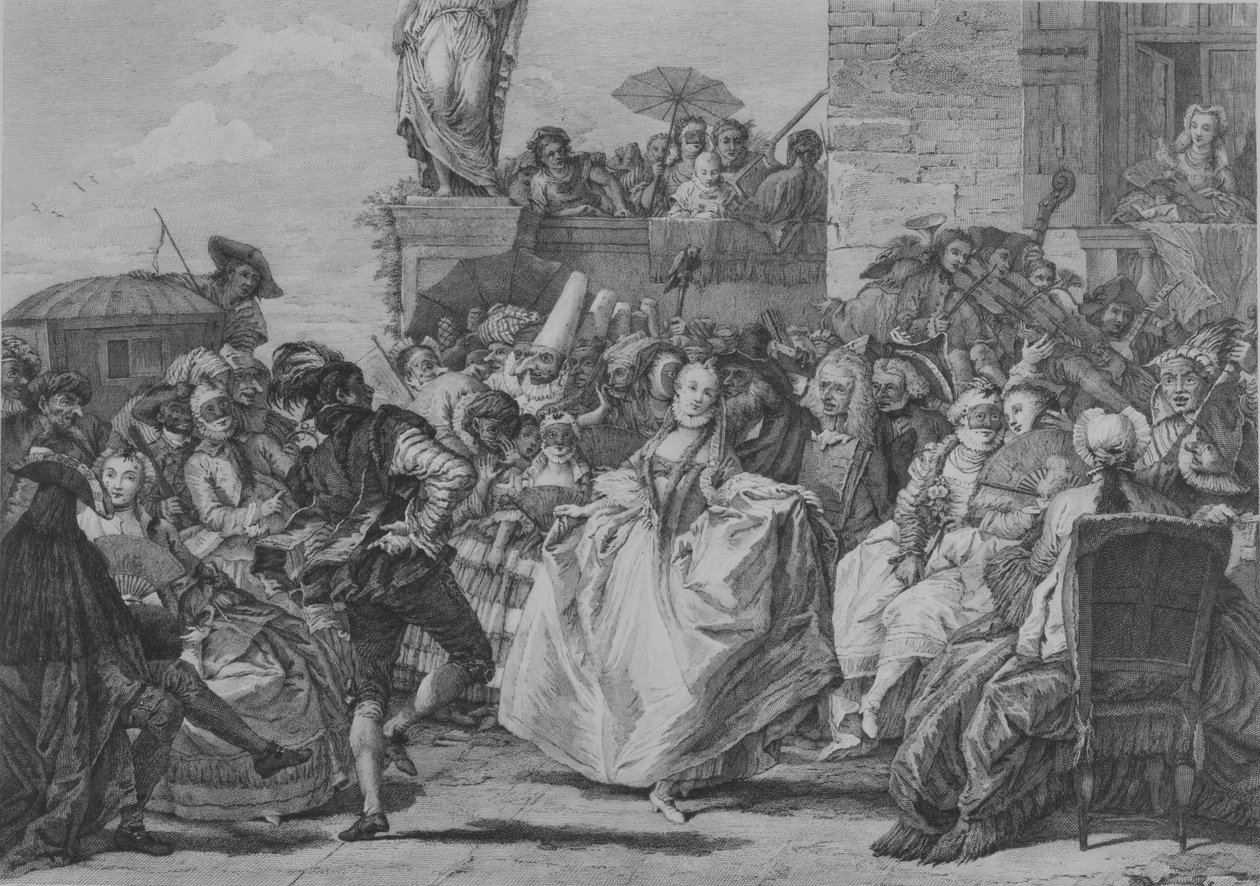 Menuet, 1765. autorstwa Giacomo Leonardis