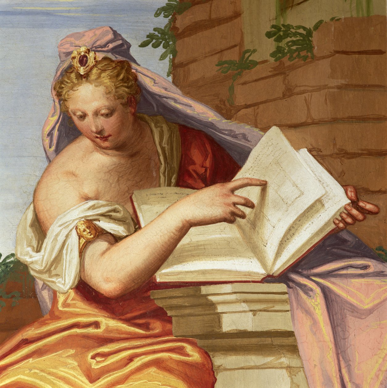 Architektura (szczegóły z 283695) autorstwa Giambattista 1526 78 Zelotti